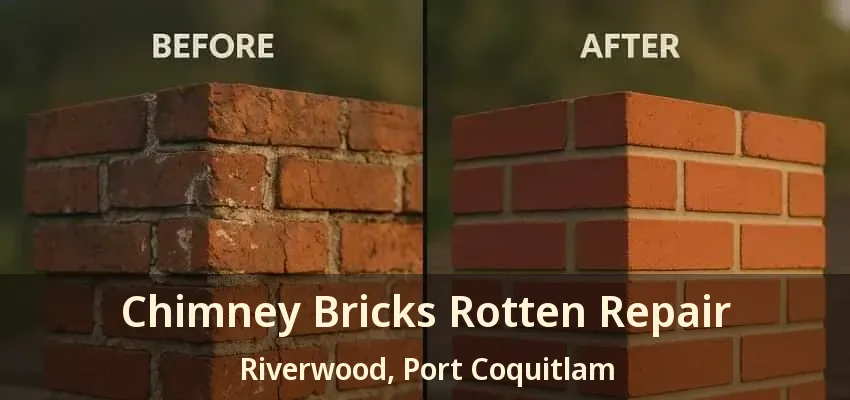 Chimney Bricks Rotten Repair Riverwood, Port Coquitlam - BC