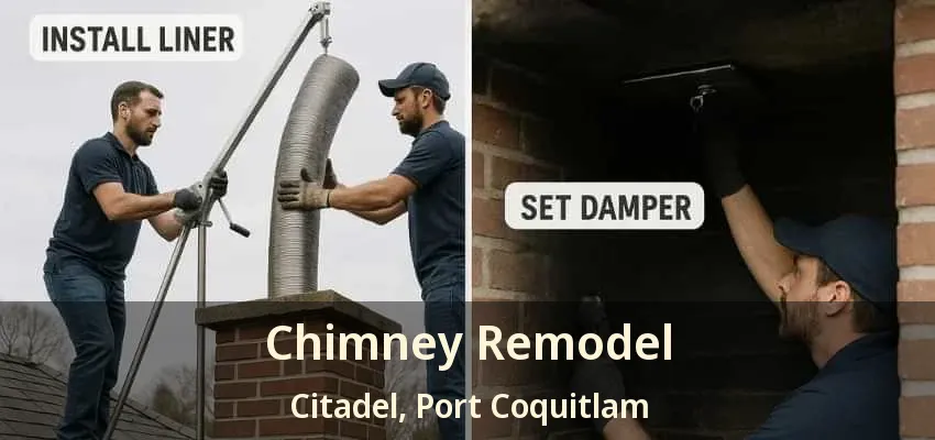 Chimney Remodel Citadel, Port Coquitlam - BC
