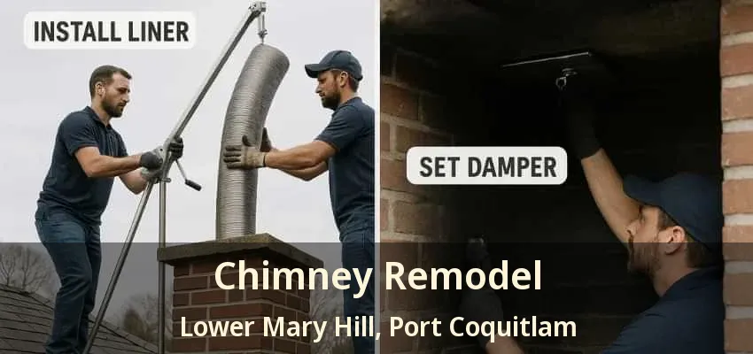 Chimney Remodel Lower Mary Hill, Port Coquitlam - BC