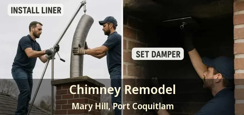 Chimney Remodel Mary Hill, Port Coquitlam - BC