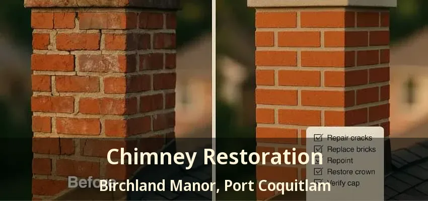 Chimney Restoration Birchland Manor, Port Coquitlam - BC
