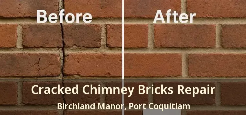 Cracked Chimney Bricks Repair Birchland Manor, Port Coquitlam - BC