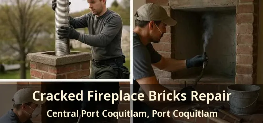 Cracked Fireplace Bricks Repair Central Port Coquitlam, Port Coquitlam - BC