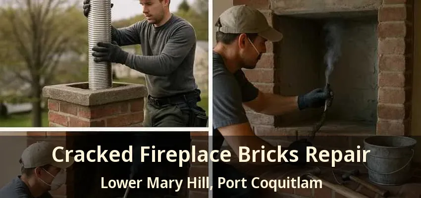 Cracked Fireplace Bricks Repair Lower Mary Hill, Port Coquitlam - BC