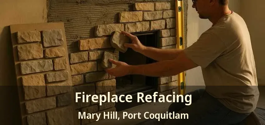 Fireplace Refacing Mary Hill, Port Coquitlam - BC