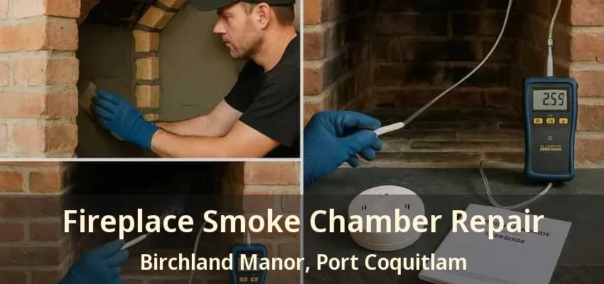 Fireplace Smoke Chamber Repair Birchland Manor, Port Coquitlam - BC