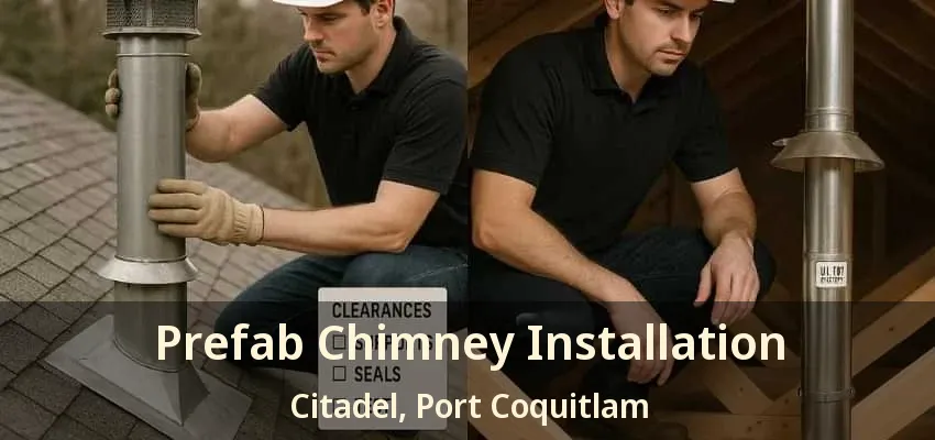 Prefab Chimney Installation Citadel, Port Coquitlam - BC
