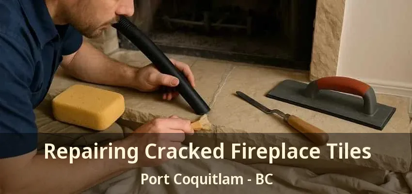 Repairing Cracked Fireplace Tiles Port Coquitlam - BC