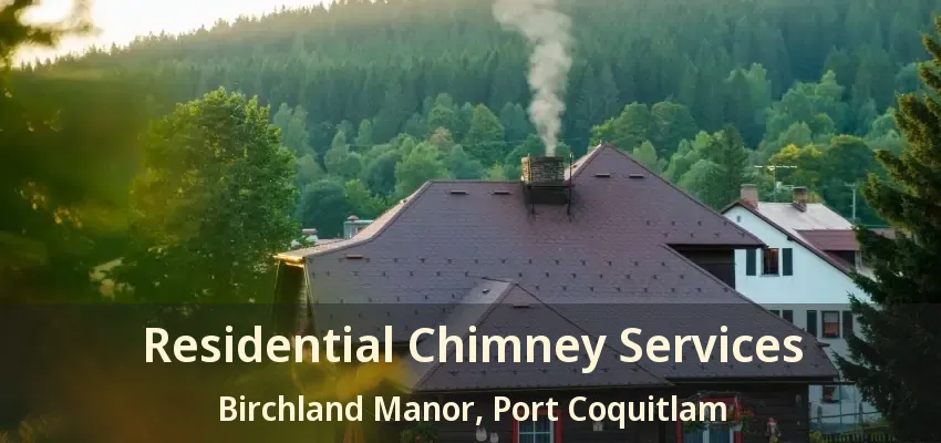 Residential Chimney Services Birchland Manor, Port Coquitlam - BC